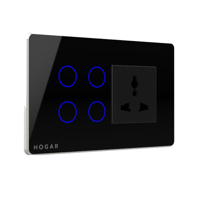 Hogar Touch Switch four plus socket