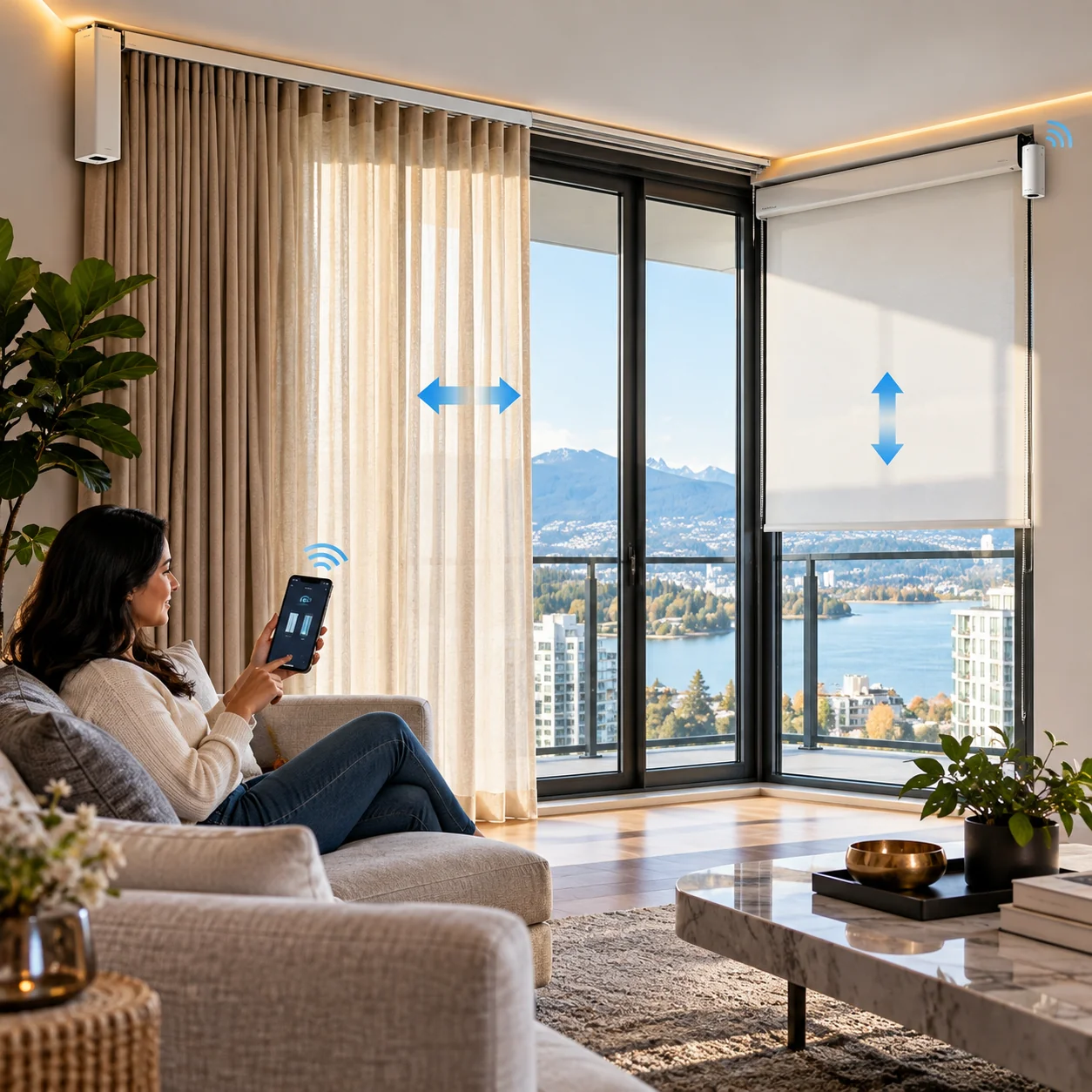 Curtains & Blinds Automation