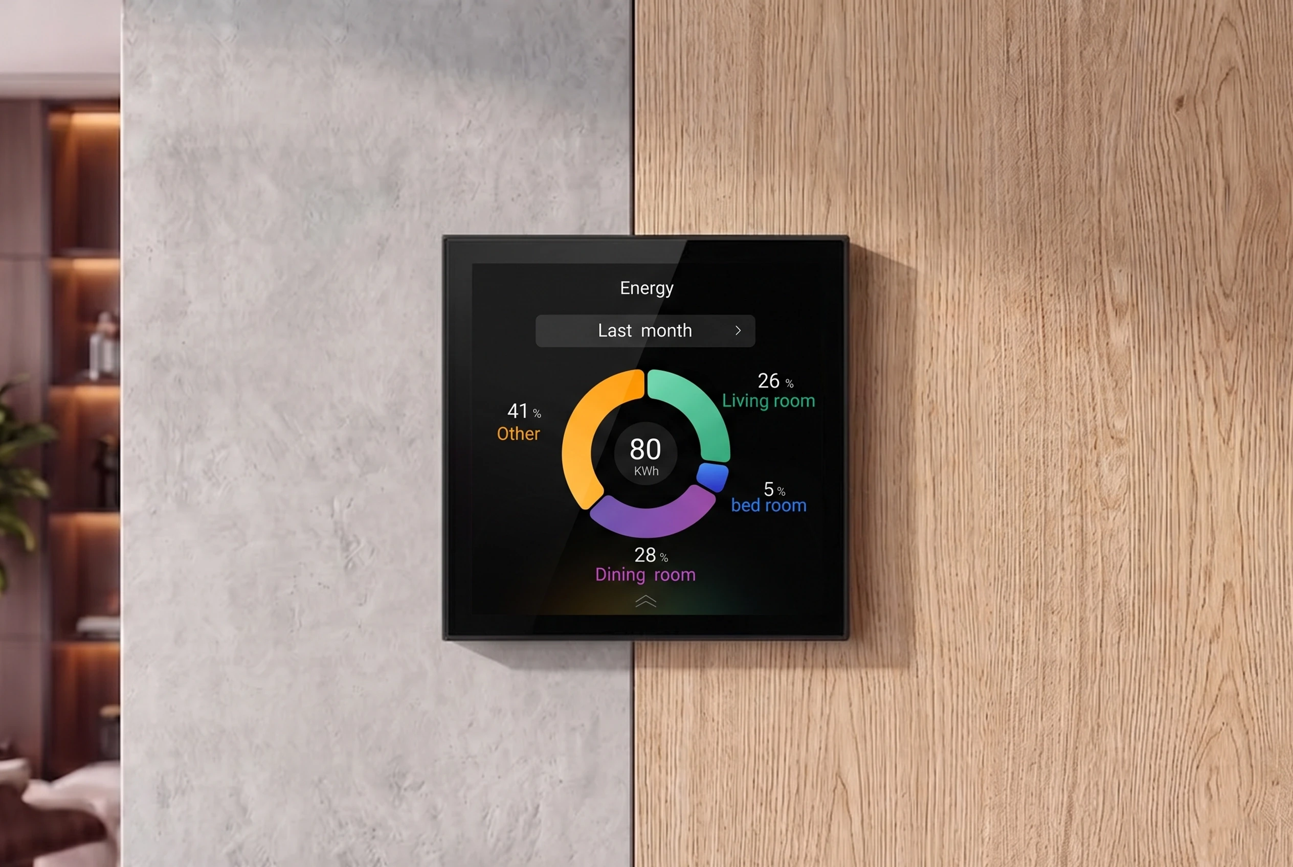 Akubela HyPanel 4-inch Smart Control Centre
