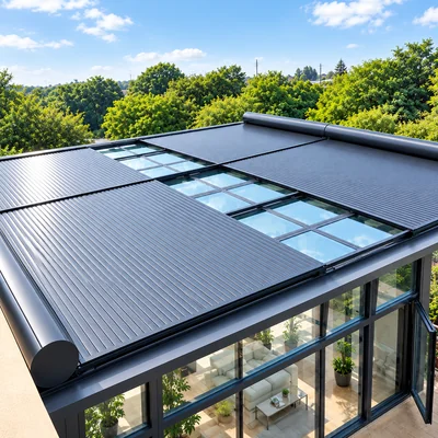 Aluminium Roof Shutters